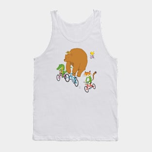 Animals on Bikes Classic Tank Top